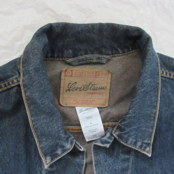 Levi Strauss Signature Denim Jacket Men's XL - Picture 2 of 11